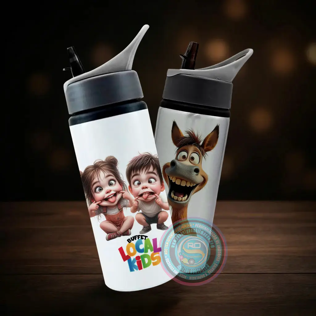 Squeeze personalizado com a arte de sua escolha