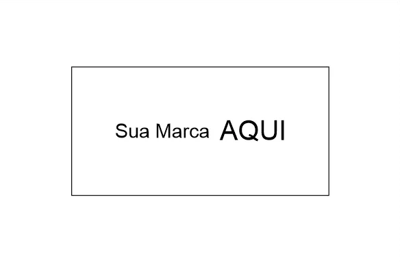 Etiqueta de couro sintético Modelo CS-M04 — design gráfico