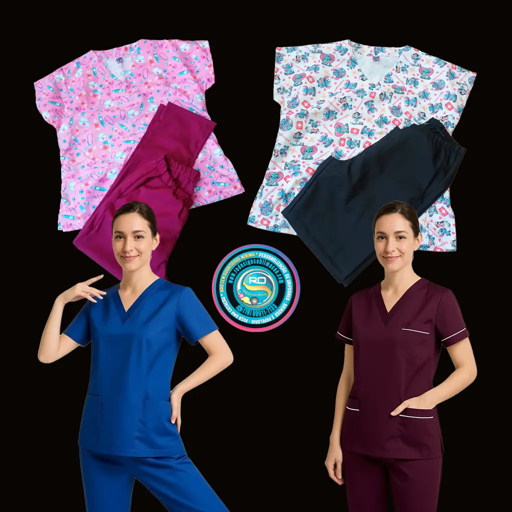 Scrub personalizado para equipe de enfermagem