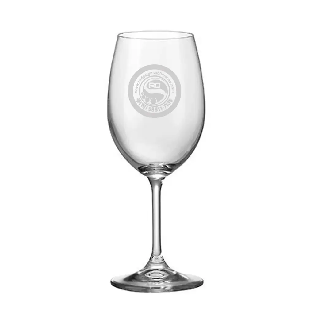 Taça personalizada com logo de empresa para brinde corporativo