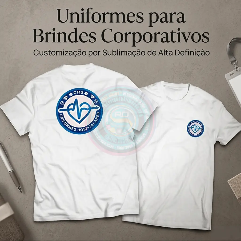 Uniformes personalizados para brinde corporativo de empresa