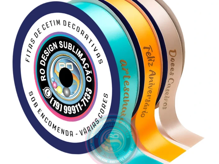 Fita de Cetim Decorativa