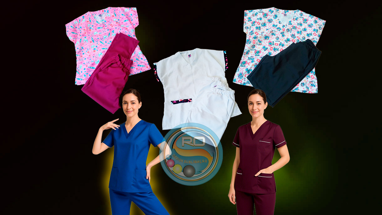 Pijama Cirúrgico e Scrub Personalizado 3