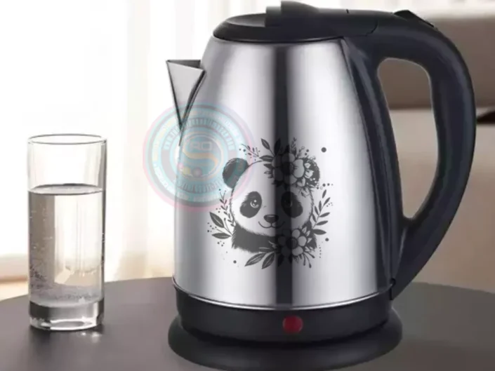Chaleira Elétrica Inox 1.8L 127V Personalizada com Gravação a Laser