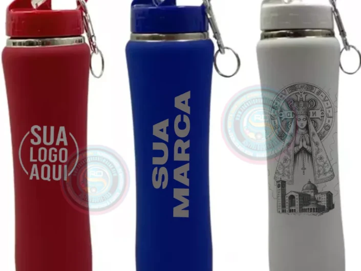 Garrafa Sport 600ml Personalizada com Gravação a Laser