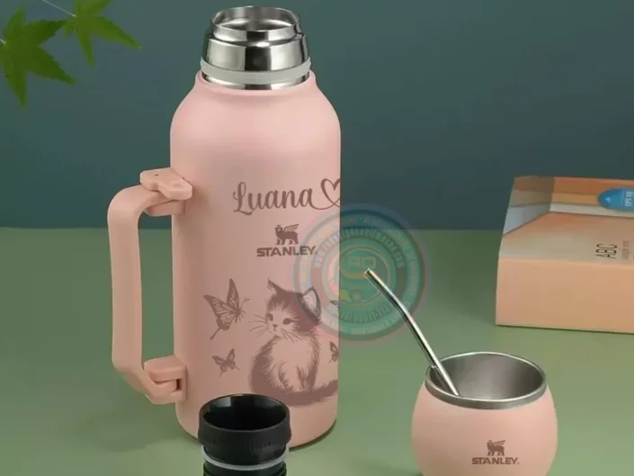 Garrafa de Tereré Personalizada com Gravação a Laser